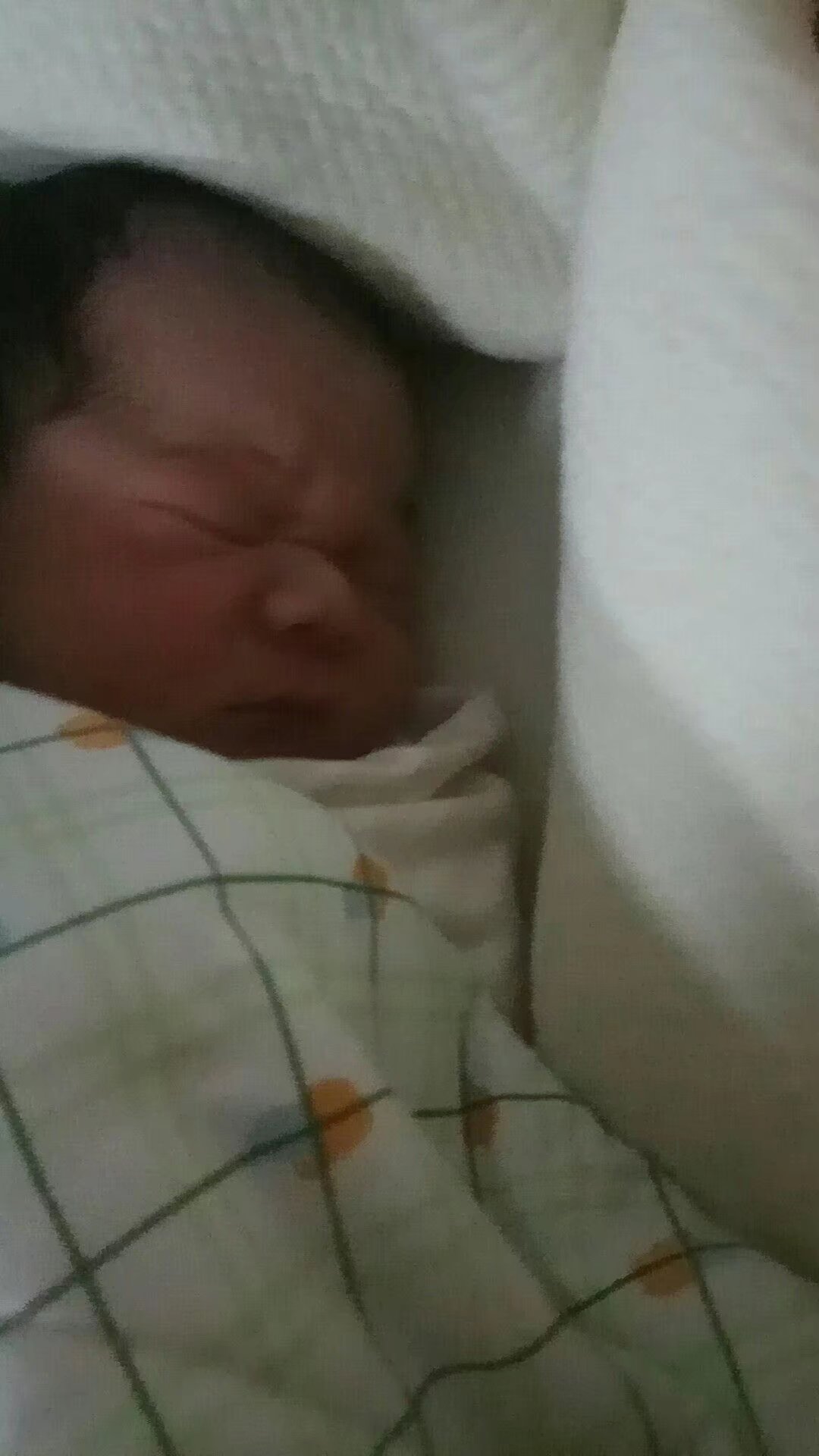 图片[3]-2.20，第二天的小宝，还不到24小时的娃娃-臭虾米博客